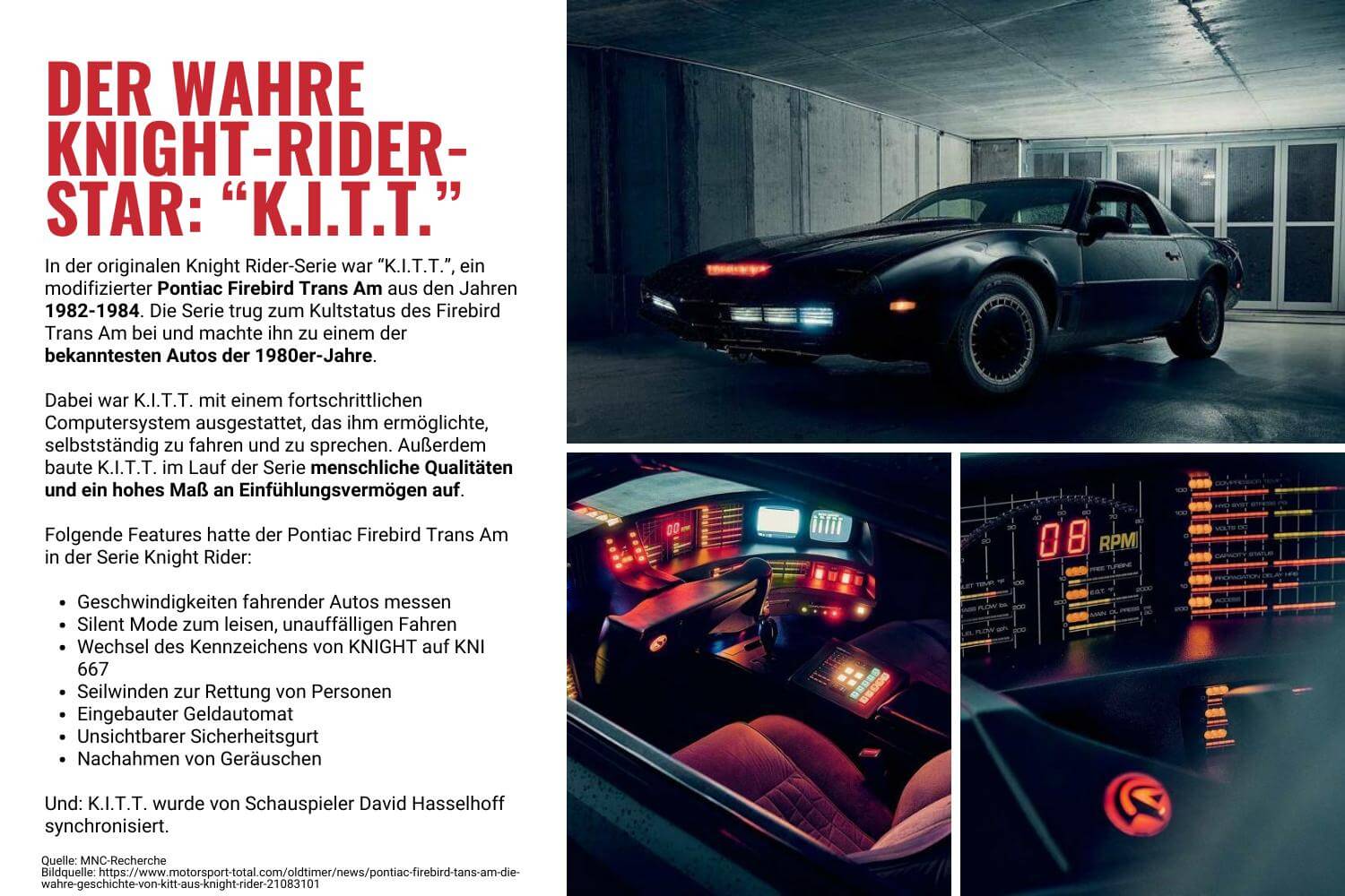 K.I.T.T. - Pontiac Firebird Trans AM