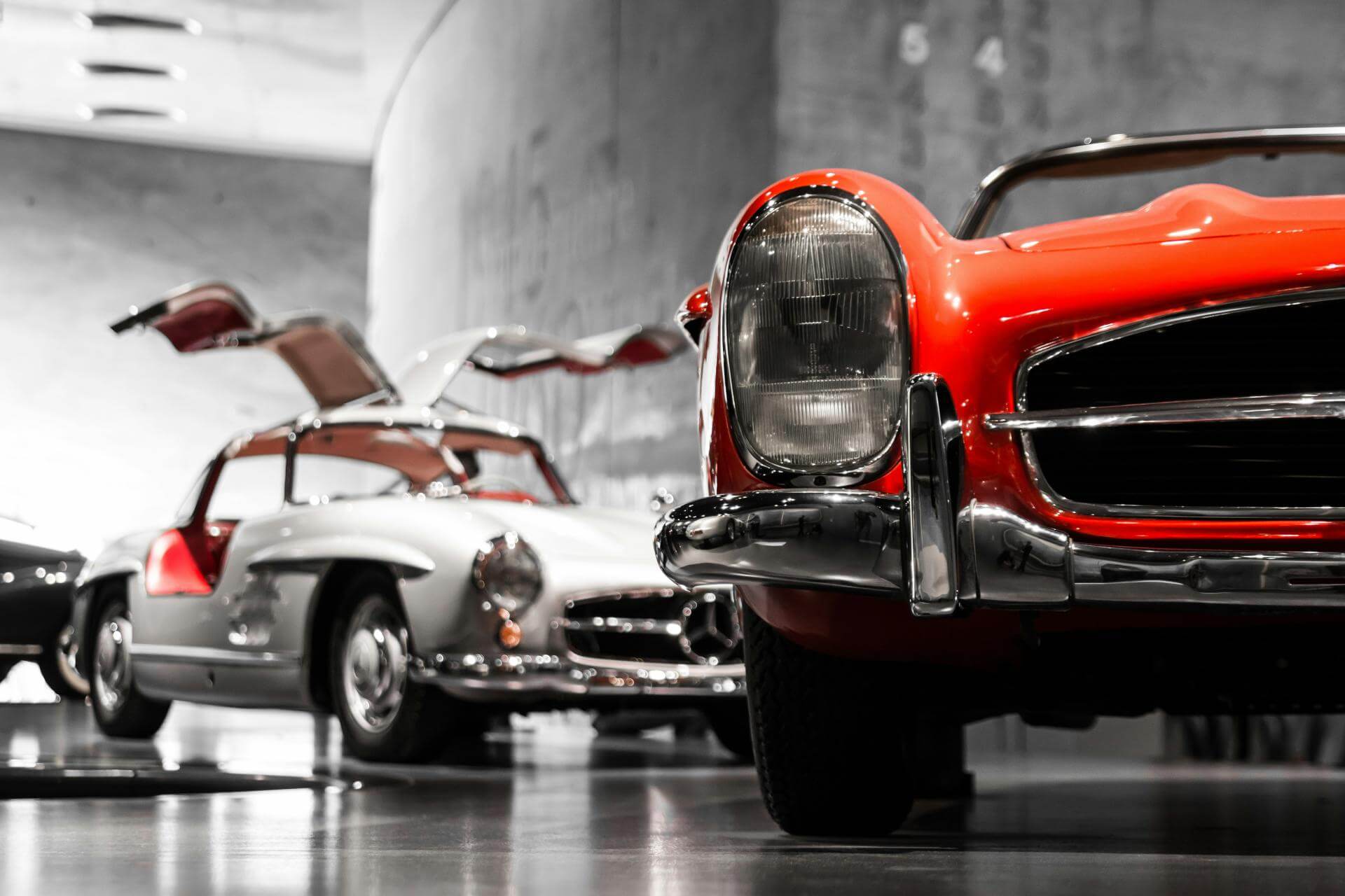 Oldtimer Sammlung Mercedes Benz, Wertgutachten