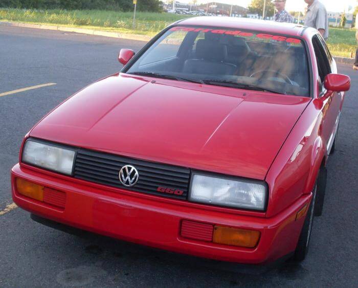 roter VW Corrado Oldtimer